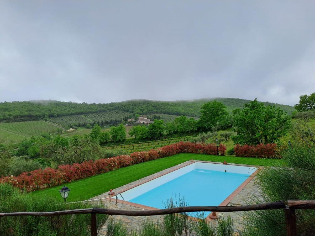 Locanda Podere Le Vigne Radda in Chianti Exteriör bild